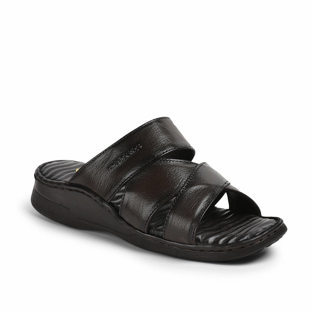 Healers By Liberty Men 2191-51 Brown Casual Slippers Hello Home Slippers