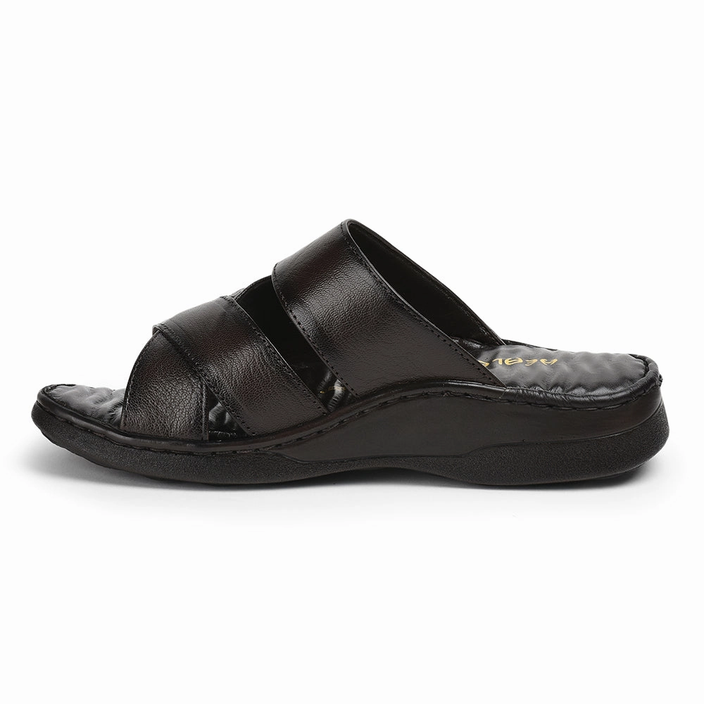 Nine West House Slippers Healers By Liberty Men 2191-51 Brown Casual Slippers