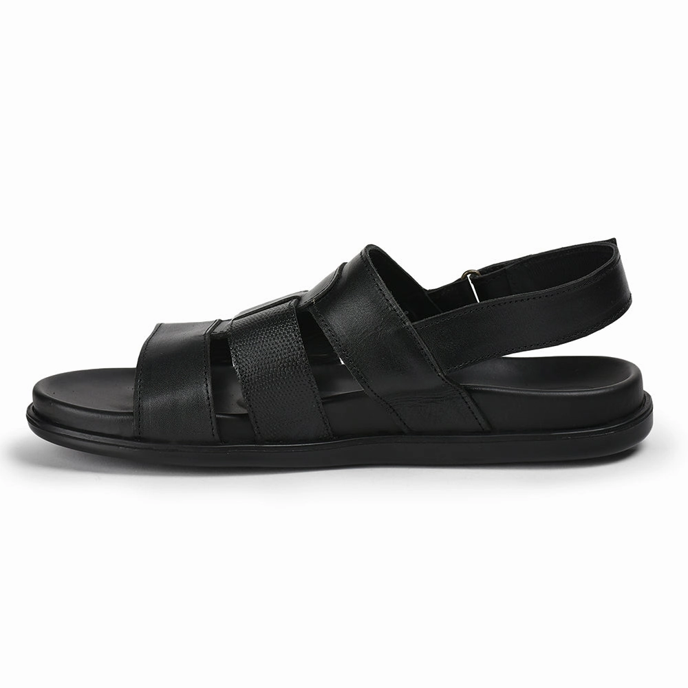 Sandals Lasource Grenada Resort Healers By Liberty Men SOFT-4 Black Formal Sandal