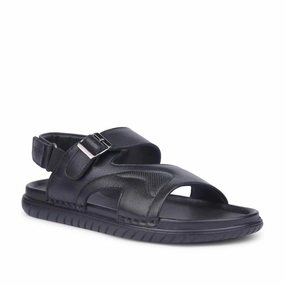Frye Sandals Healers By Liberty Mens OSL-51 Black Casual Sandal
