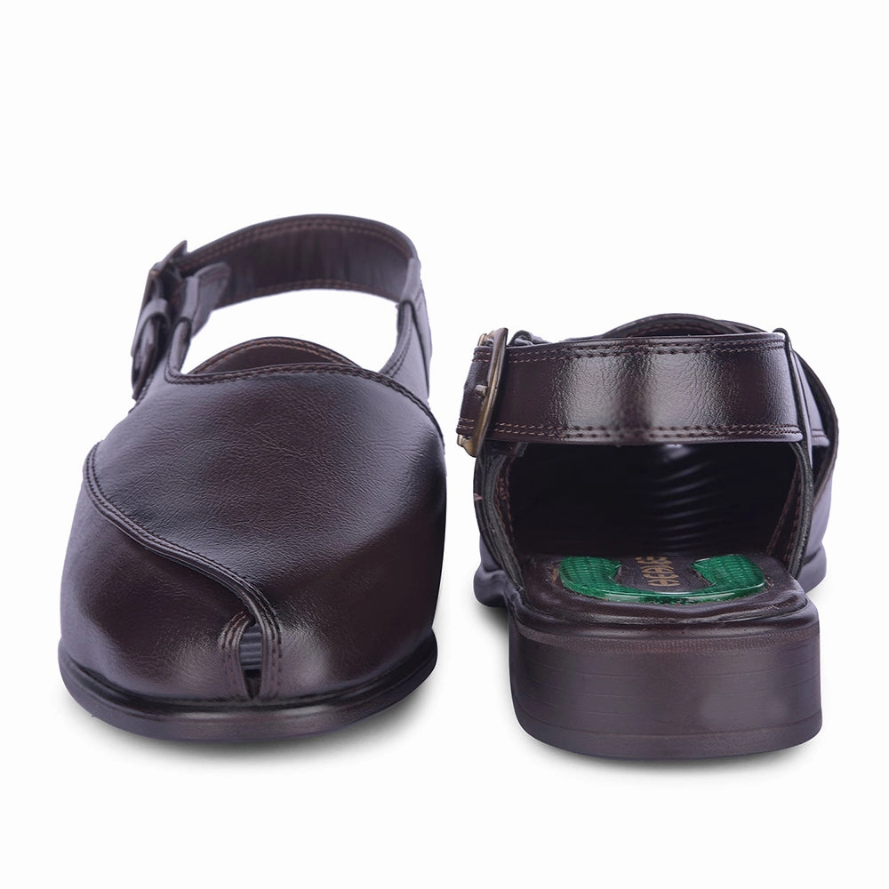Porn In Sandals Healers By Liberty Mens PISHOR-2E Brown Casual Sandal