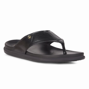 Ugg Tasman Slippers Healers Casual Black Slippers For Men LEEKS-1 By Liberty