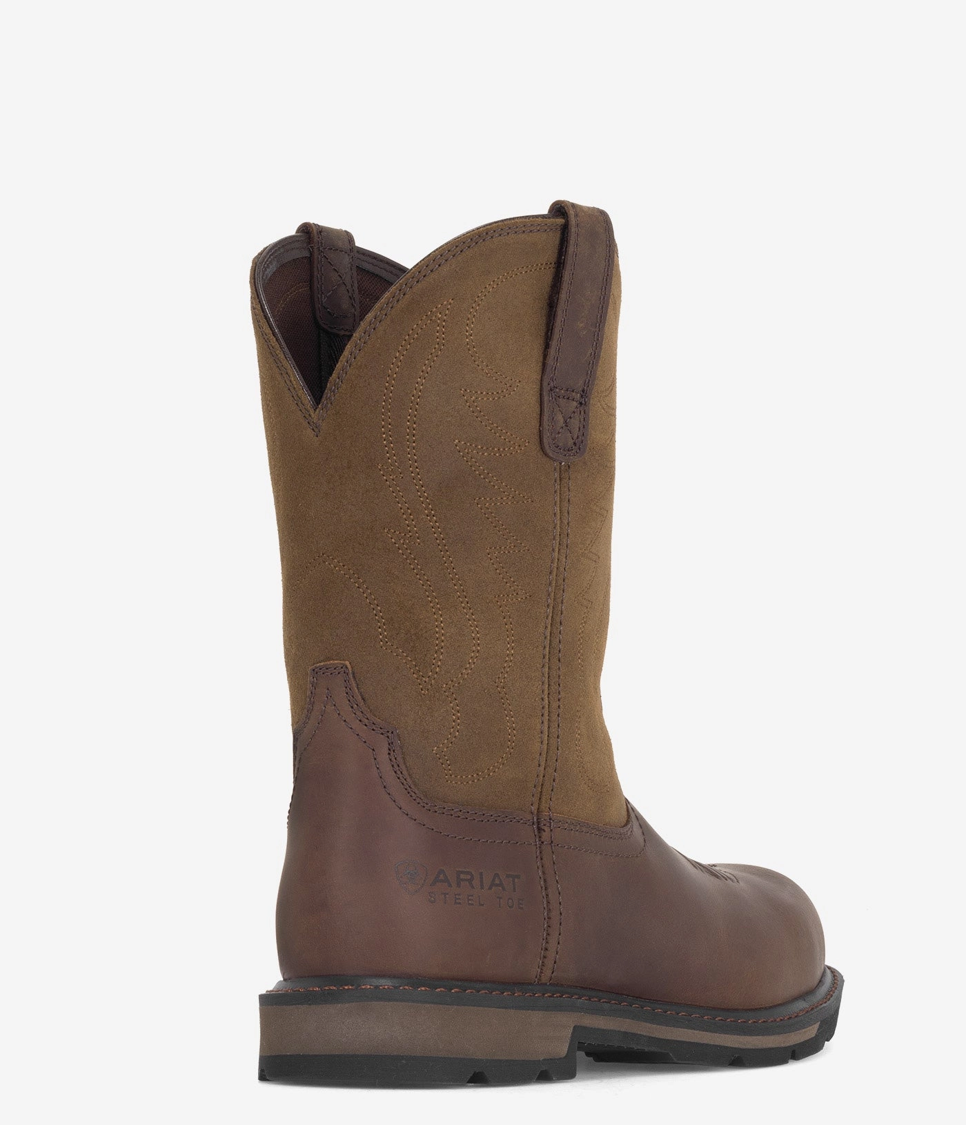 Thigh High Sock Boots Ariat Groundbreaker Steel Safety Toe Pull-on Work Boot - Men