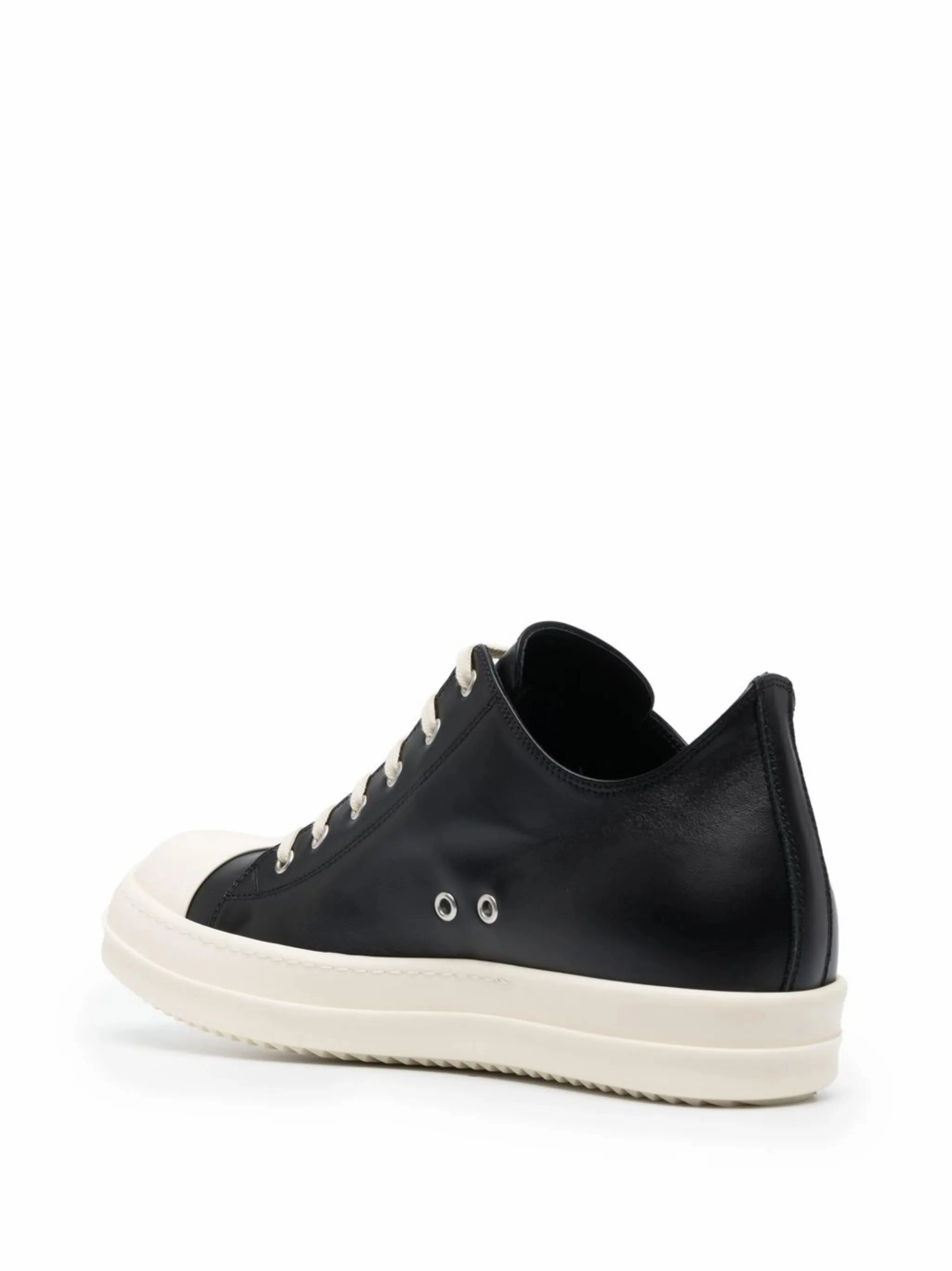 D'orsay Flat Shoes eyelet-detail lace-up sneakers