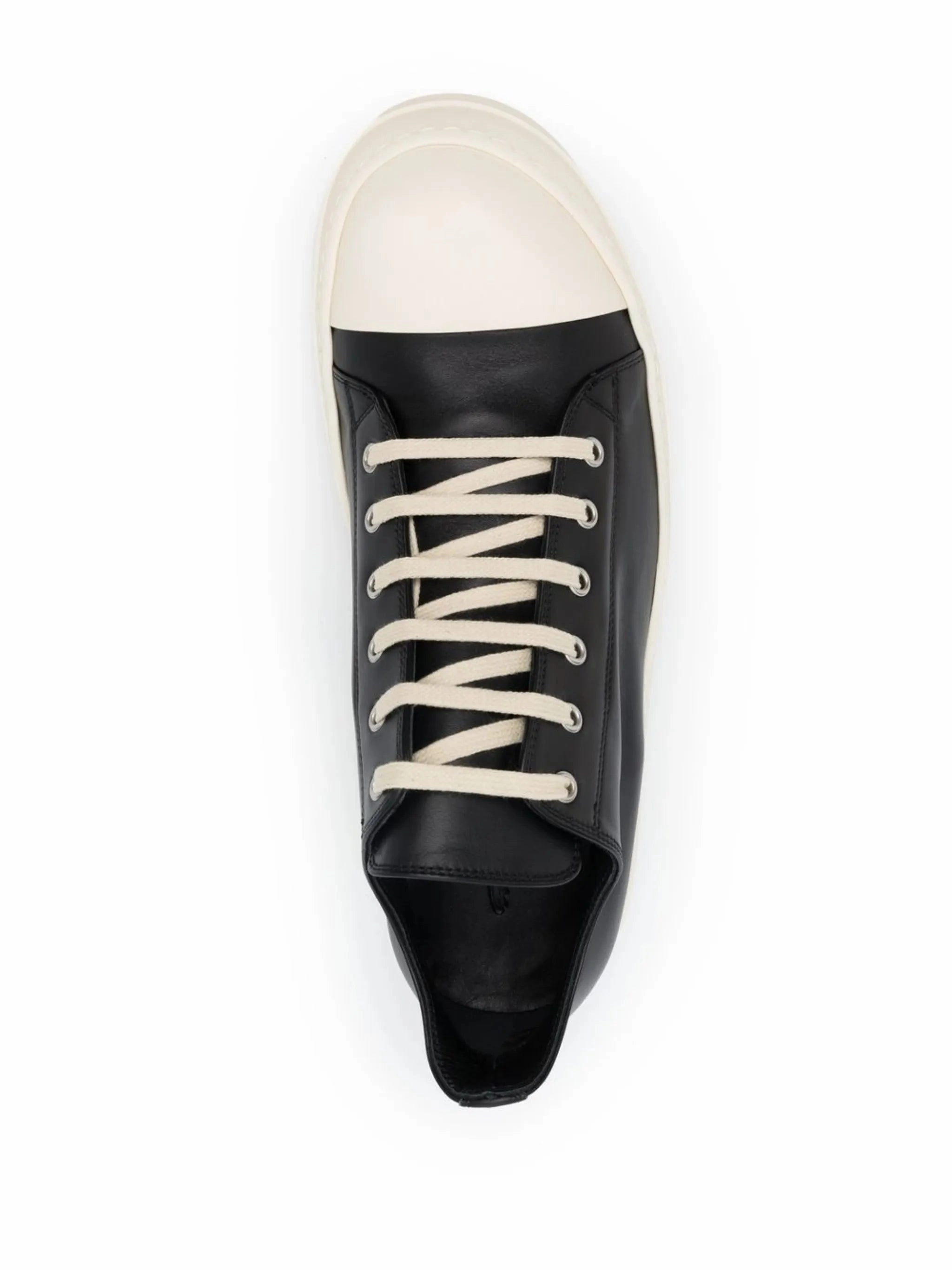 eyelet-detail lace-up sneakers Flat Rate Shoe Box Cost