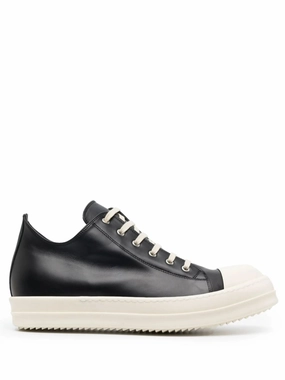 eyelet-detail lace-up sneakers Black Wedding Flat Shoes