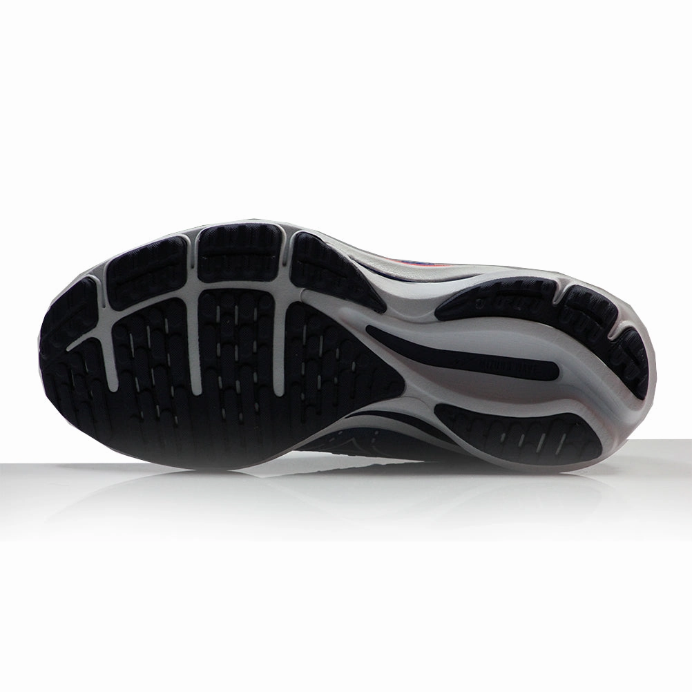 Mizuno Wave Rider 25 Women's Running Shoe - French Blue/Indigo White/Diva Pink Shoes Good For Running