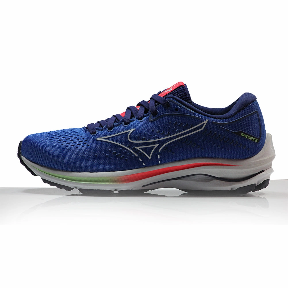 Terrex Soulstride Trail Running Shoes Mizuno Wave Rider 25 Women's Running Shoe - French Blue/Indigo White/Diva Pink