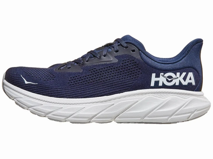 Hoka | Arahi 7 | Men's | Outer Space/White Best Shoes For Senior