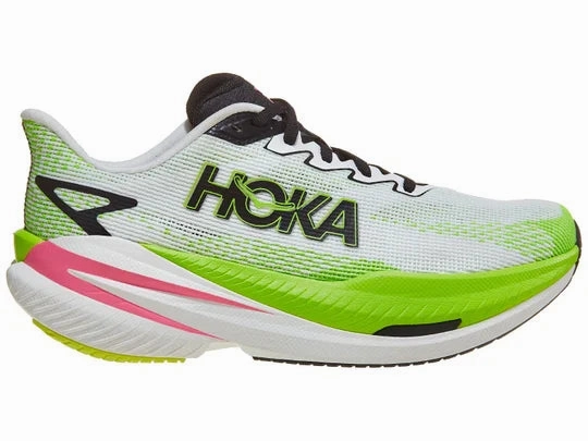 Size Hoka | Mach X3 | Women's | White/Neon Lime
