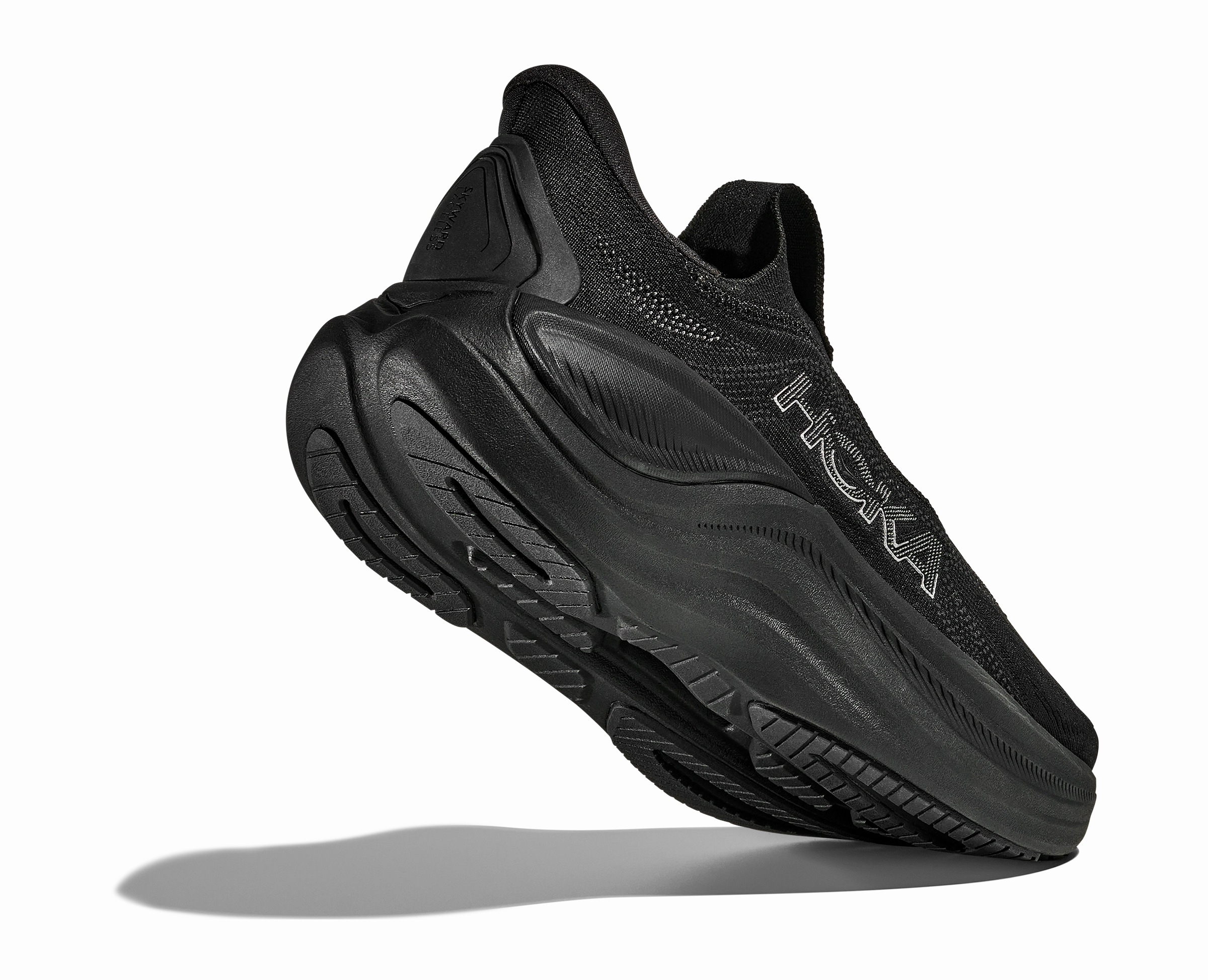 Hoka | Skyward Laceless | Men's | Black/Black Shoes For Heel Spurs