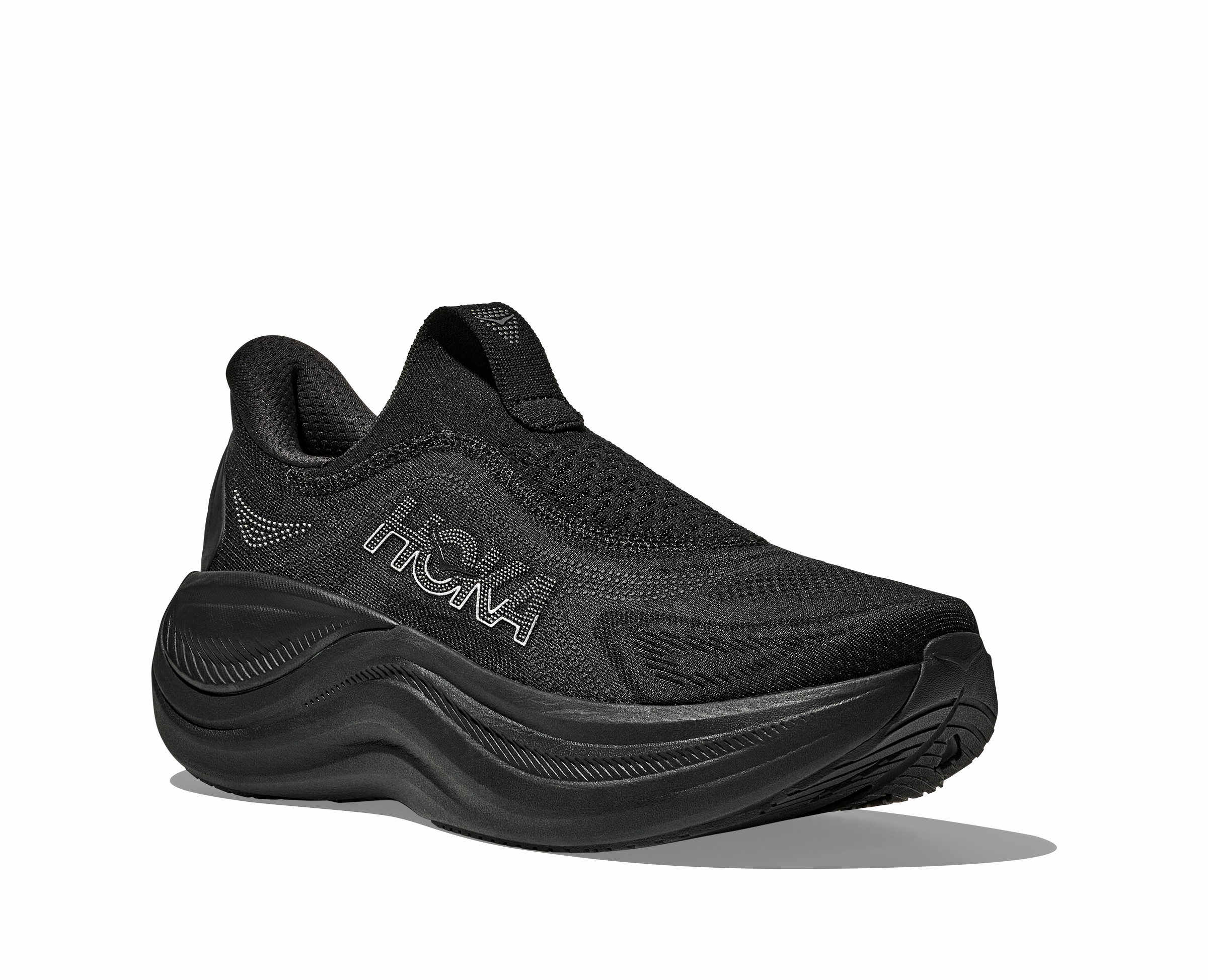 Most Durable Hoka | Skyward Laceless | Men's | Black/Black