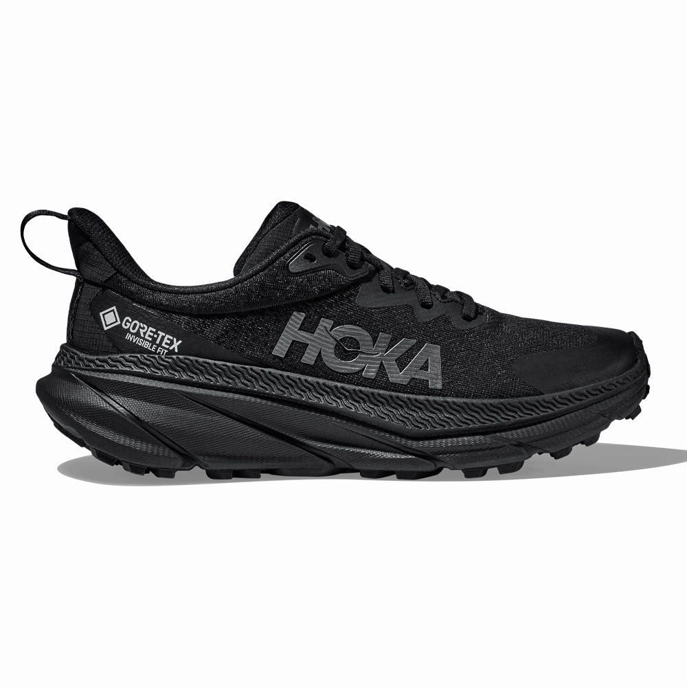 Women's Hoka Challenger ATR 7 GTX, Black/Black, 7 B Medium Shoes One