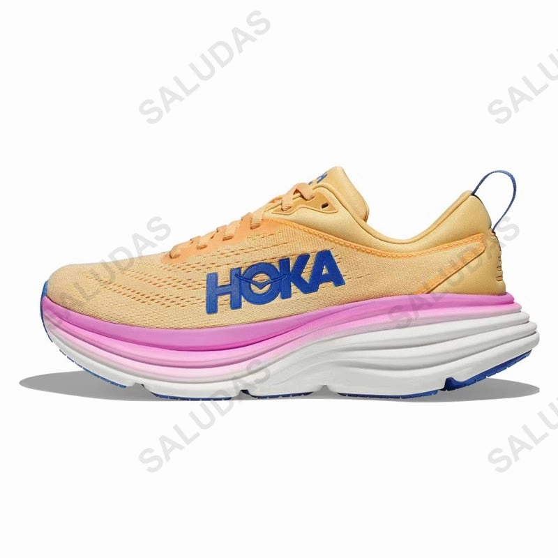 HOKA Bondi 8 Women / Men  Athletic running shoes orthopedic design / FREE Shipping Shoes Support