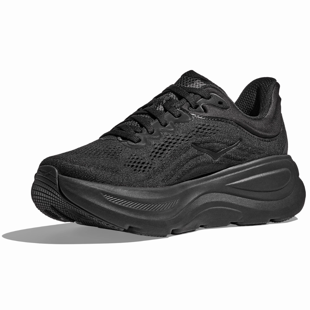 Houston Texas Hoka Bondi 9 Black/Black Running Shoe (Women's)
