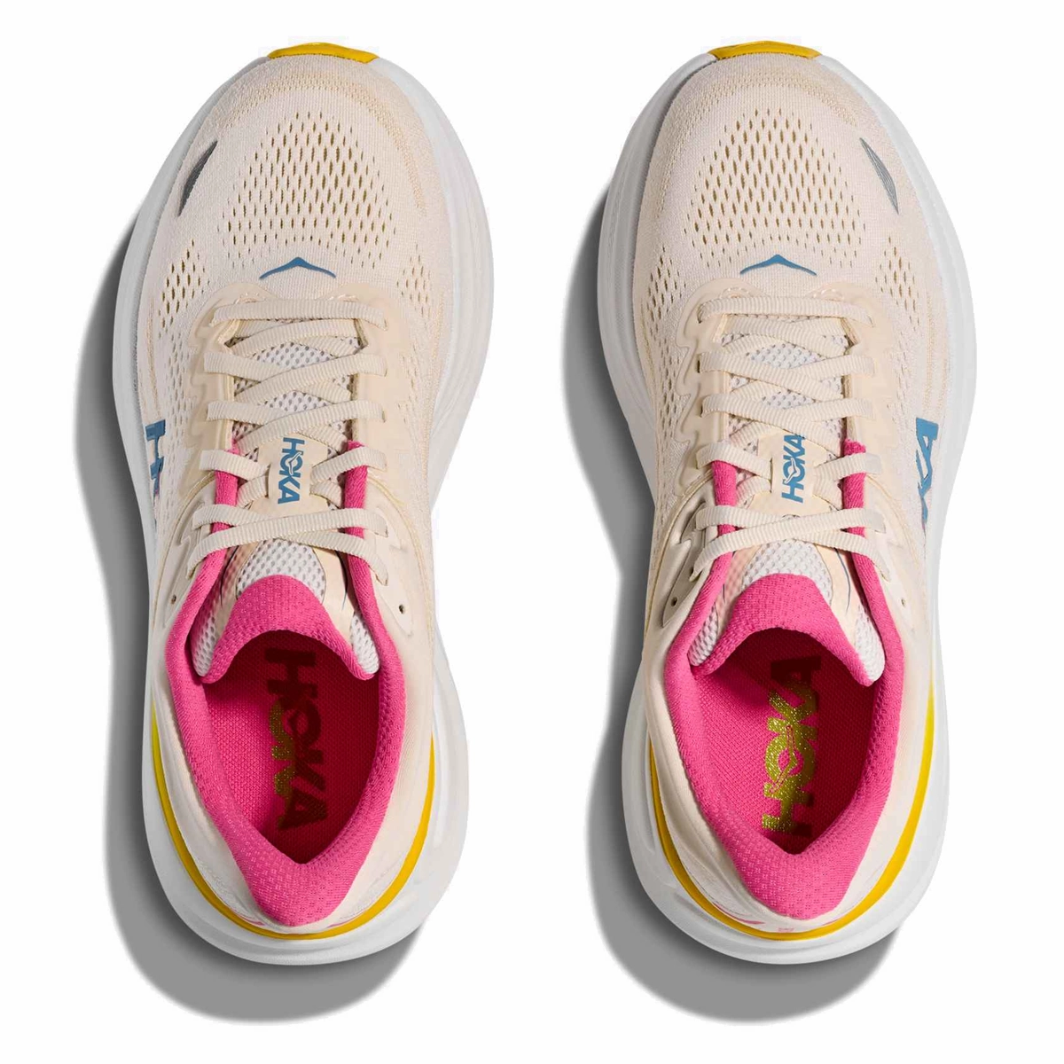 Shoes Chart Hoka Bondi 9 Running Shoes - Womens - Alabaster/Birch