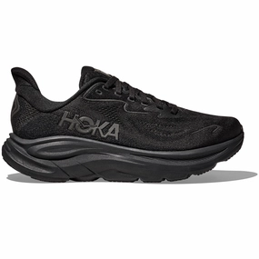 Size Hoka Clifton 10 Running Shoes - Mens - Black/Black