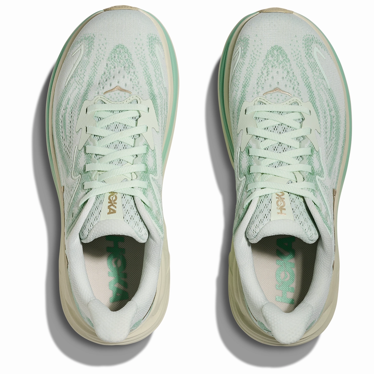 Hoka Clifton 10 Running Shoes - Womens - Sea Glass/Jadeite Shoes For Boys