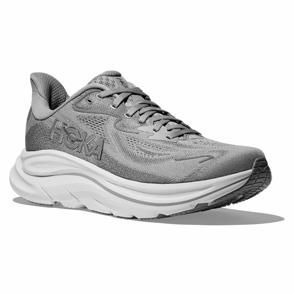 Near Me Hoka Clifton 10 Stellar Grey/Galactic Grey Running Shoe (Women's)