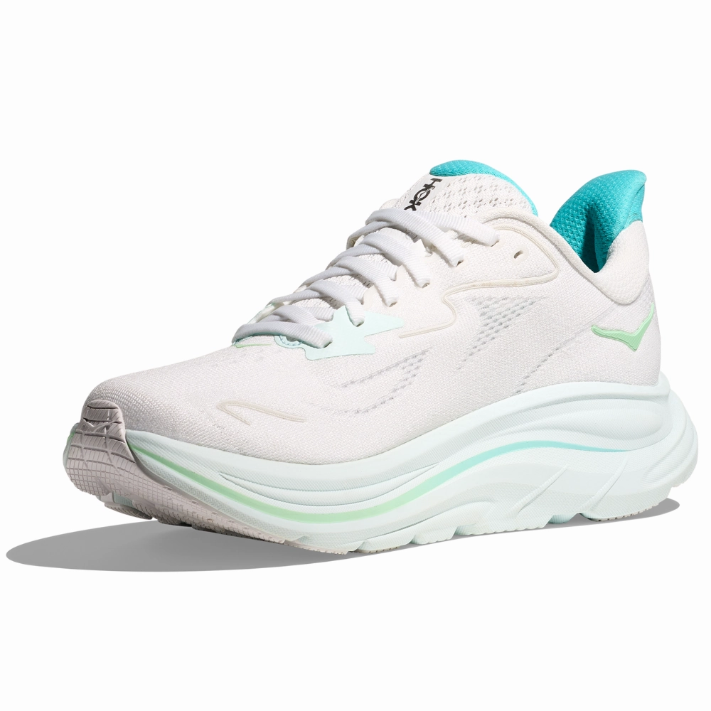 Replacement Insoles For Shoes Hoka Clifton 10 White/Cielo Blue Running Shoe (Women's)