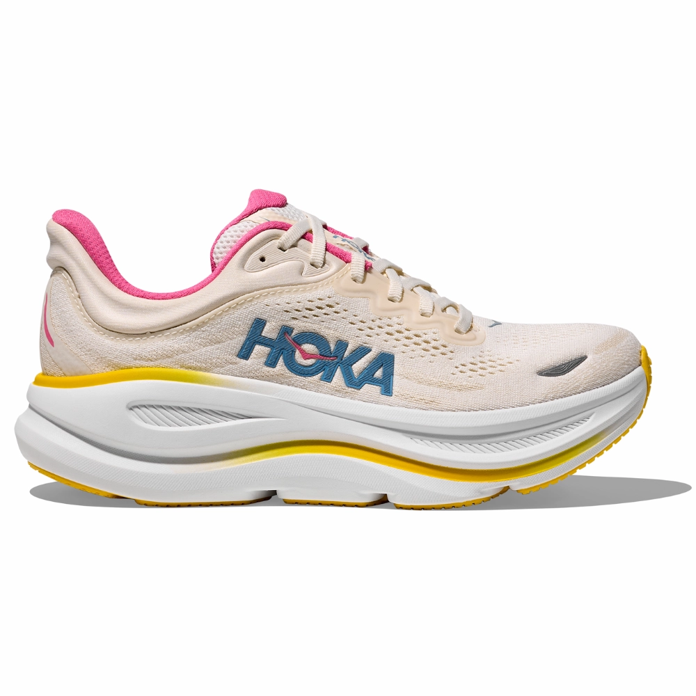 Hoka Bondi 9 Alabaster/Birch Running Shoe (Women's) Shoes 4e Width