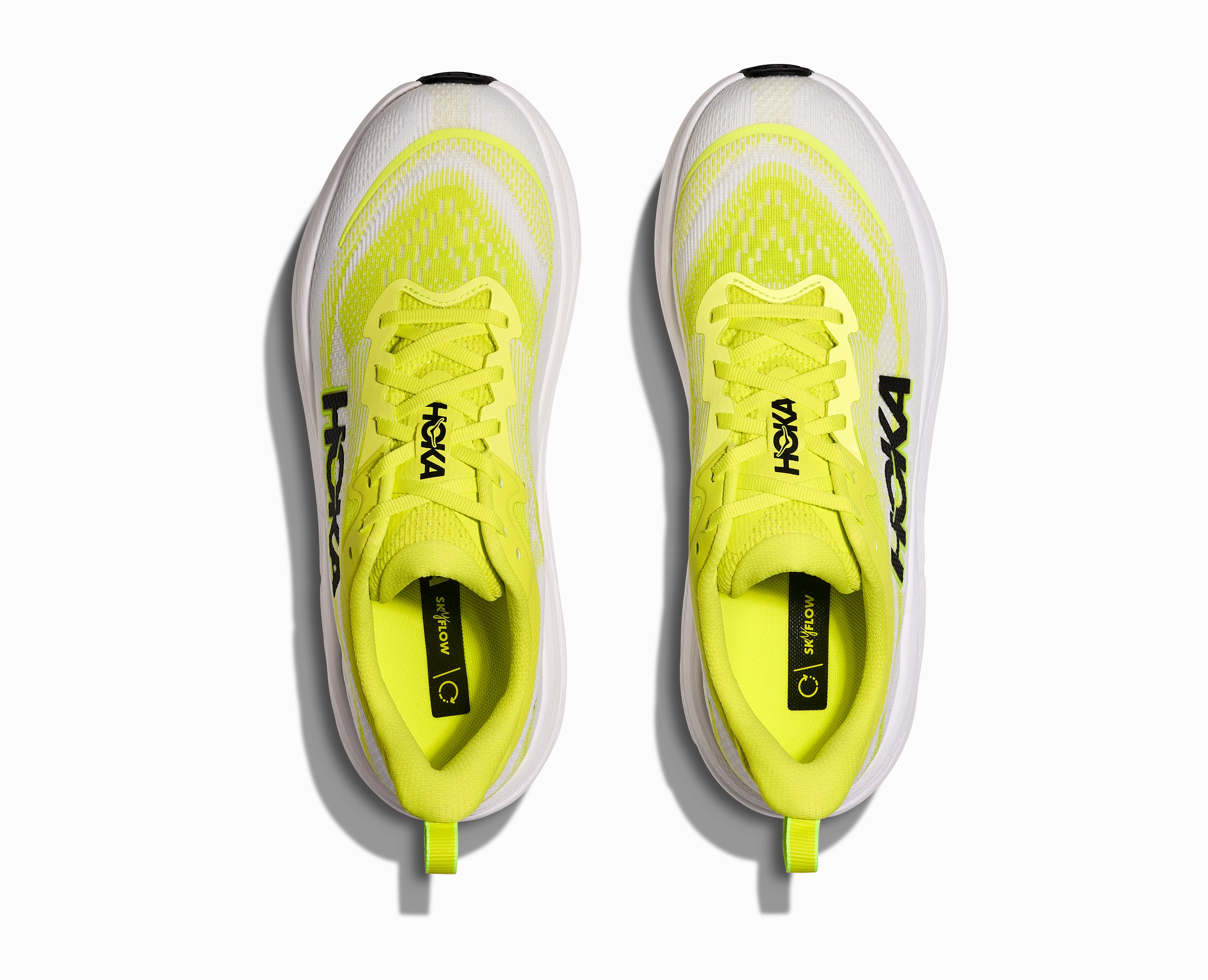 HOKA Men's Skyflow - NEON HOKA CITRUS / NEON WHITE Ms