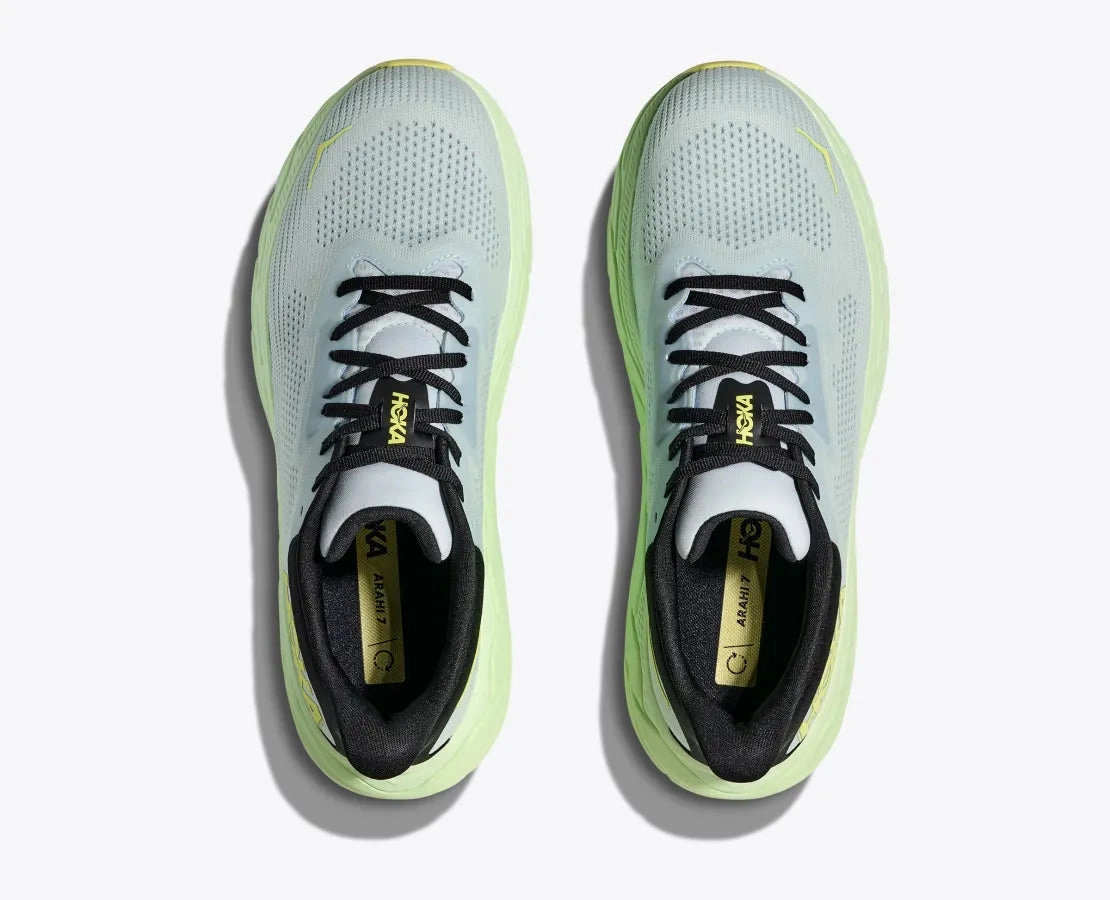 Flat Shoes Special Occasions Hoka Mens Arahi 7 - Droplet/Druzy (1147850-DTDR)