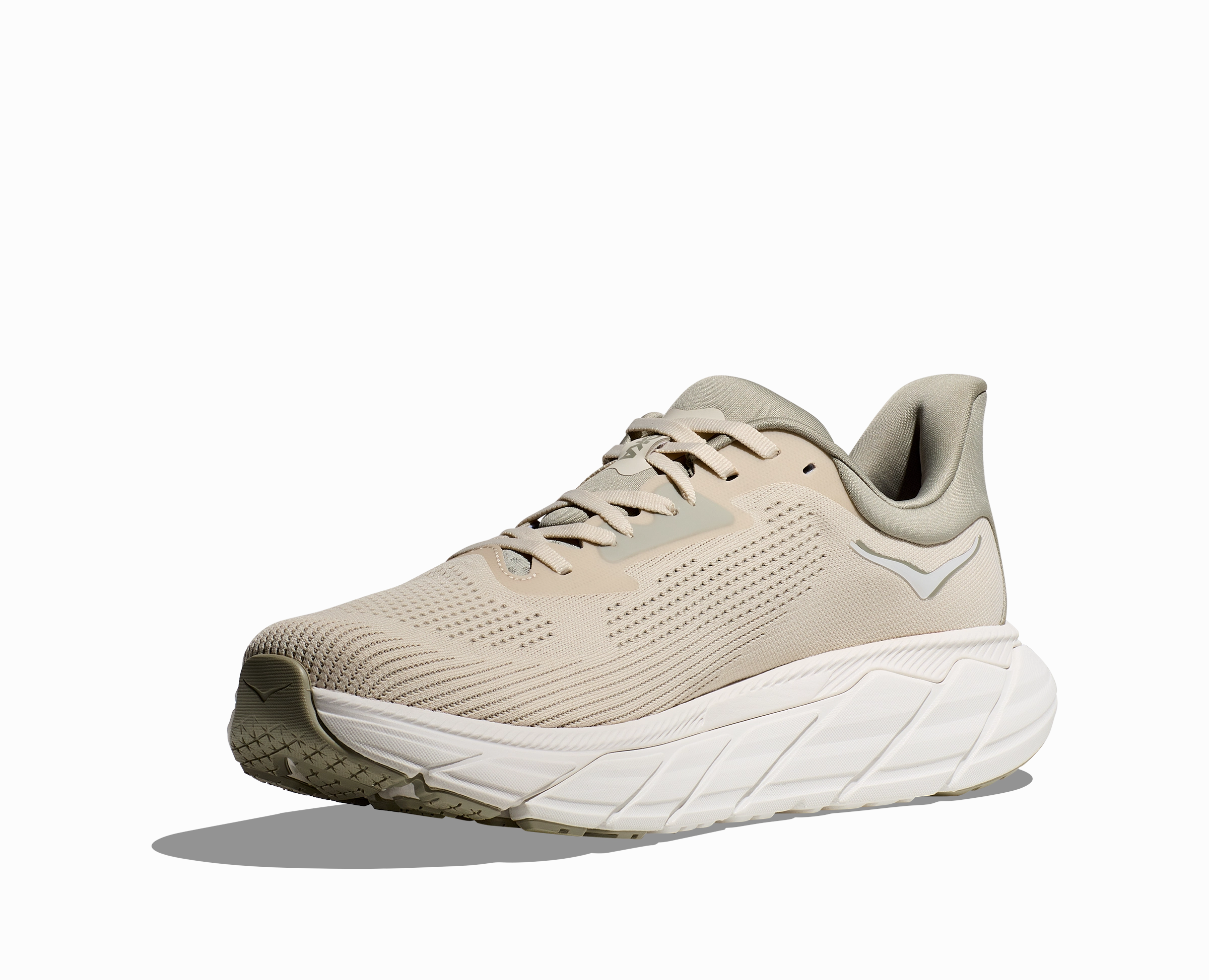 Hoka Mens Arahi 7 - Oat Milk/Barley (1147850-OKB) Rain Shoes Flats