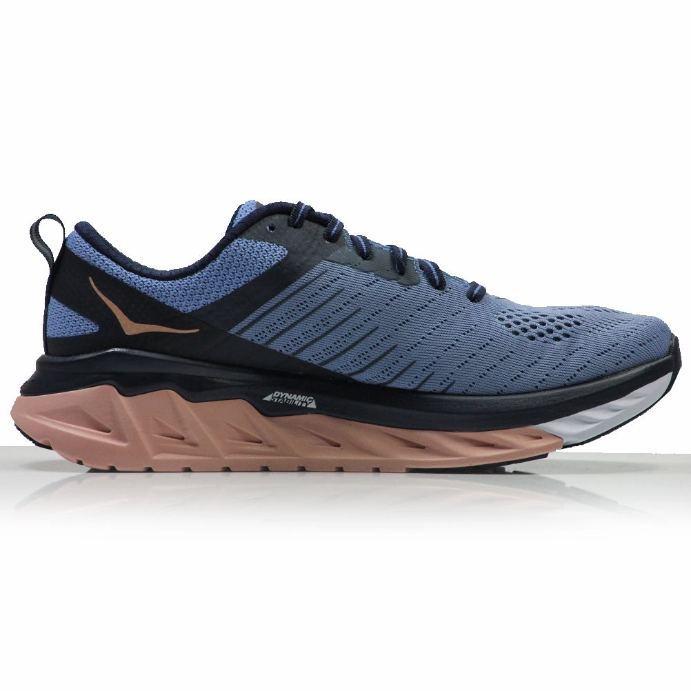 Hoka One One Arahi 3 Women's Running Shoe - Allure/Mood Indigo Shoes For Running And Gym