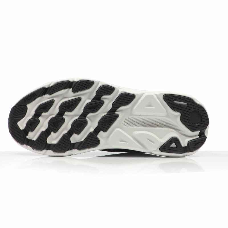 Hoka One One Clifton 9 Women's Running Shoe - Black/White Shoes Arch Support