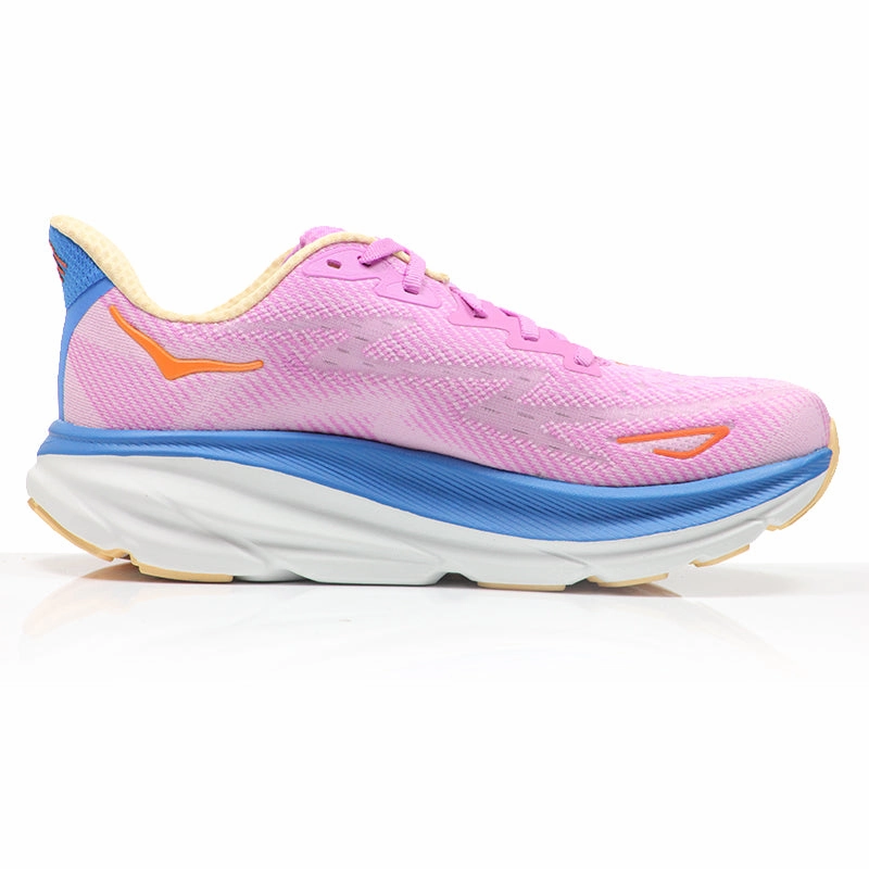 Hoka One One Clifton 9 Women's Running Shoe - Cyclamen/Sweet Lilac Shoes In Portland Oregon
