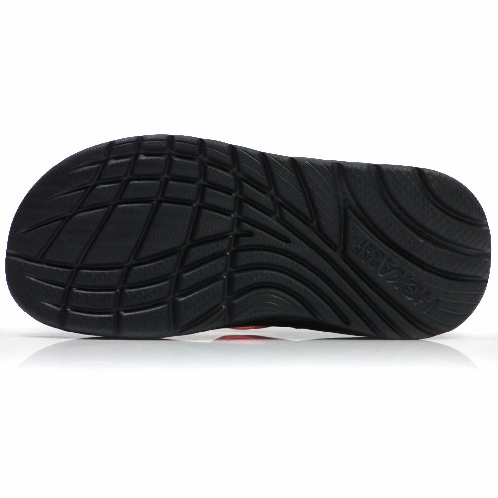 Hoka One One Ora Women's Recovery Flip - Ebony/Emberglow Buy Uk