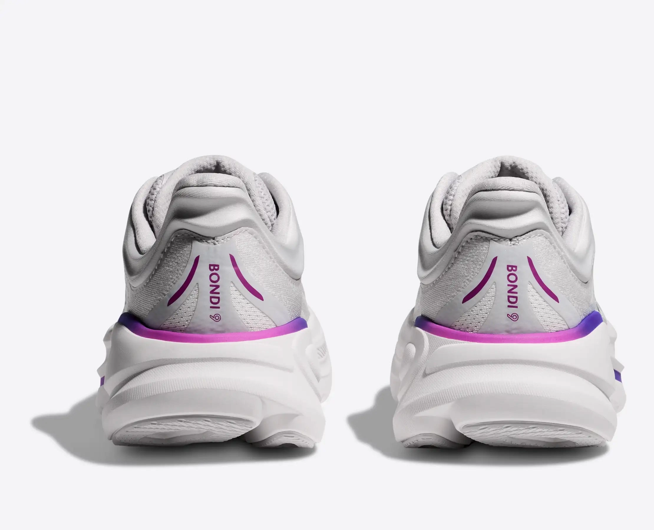 Women's Bondi 9 Running Shoes Cosmic Grey / White Dublin