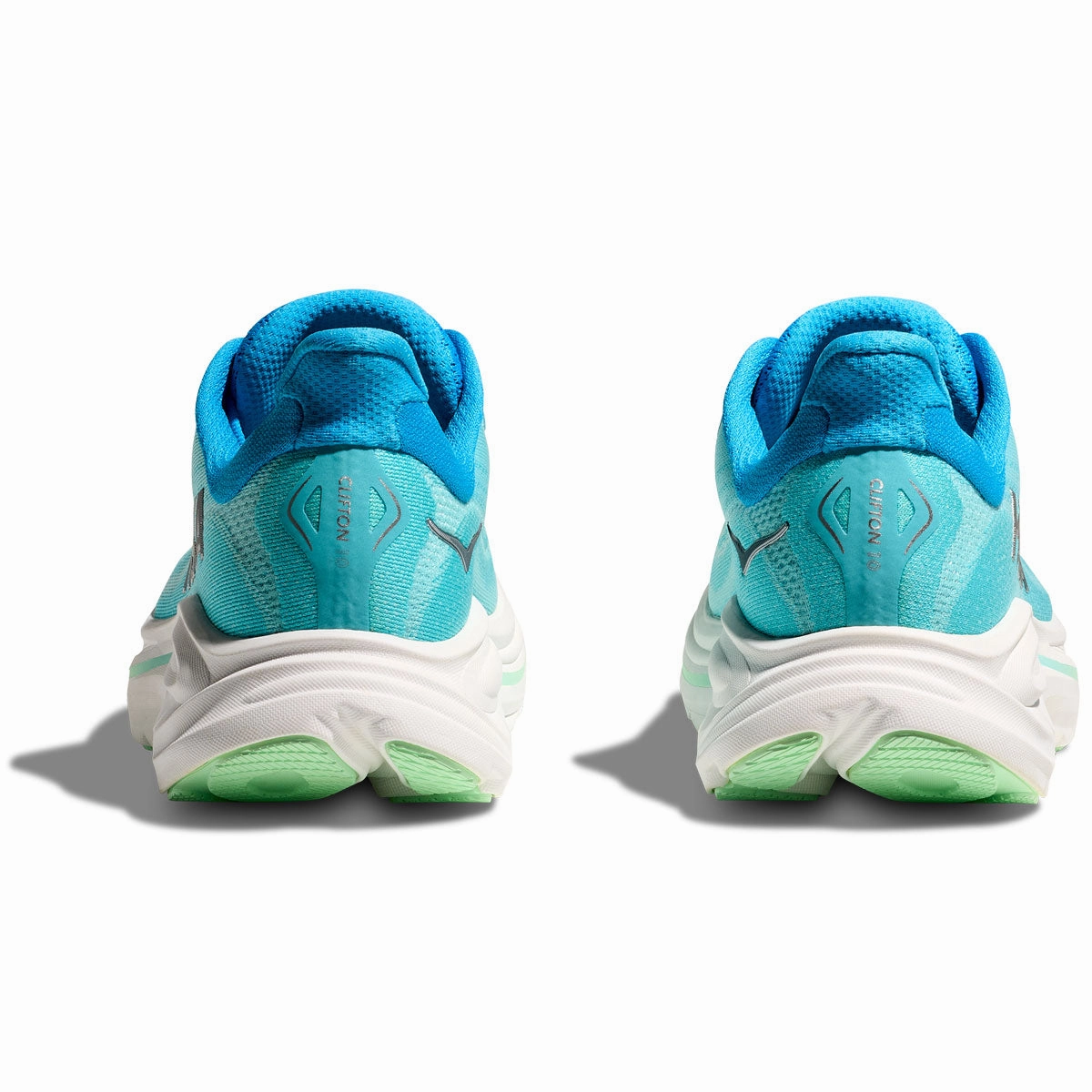 Hoka Clifton 10 Running Shoes - Womens - Skyward Blue/Cielo Blue Shoes For Low Arches