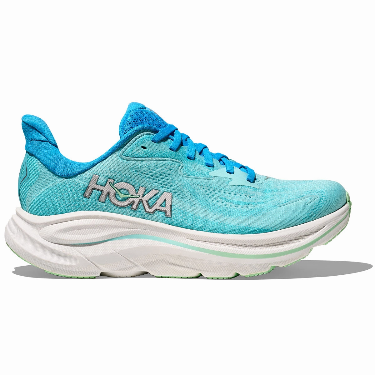 Shoes Vibram Hoka Clifton 10 Running Shoes - Womens - Skyward Blue/Cielo Blue