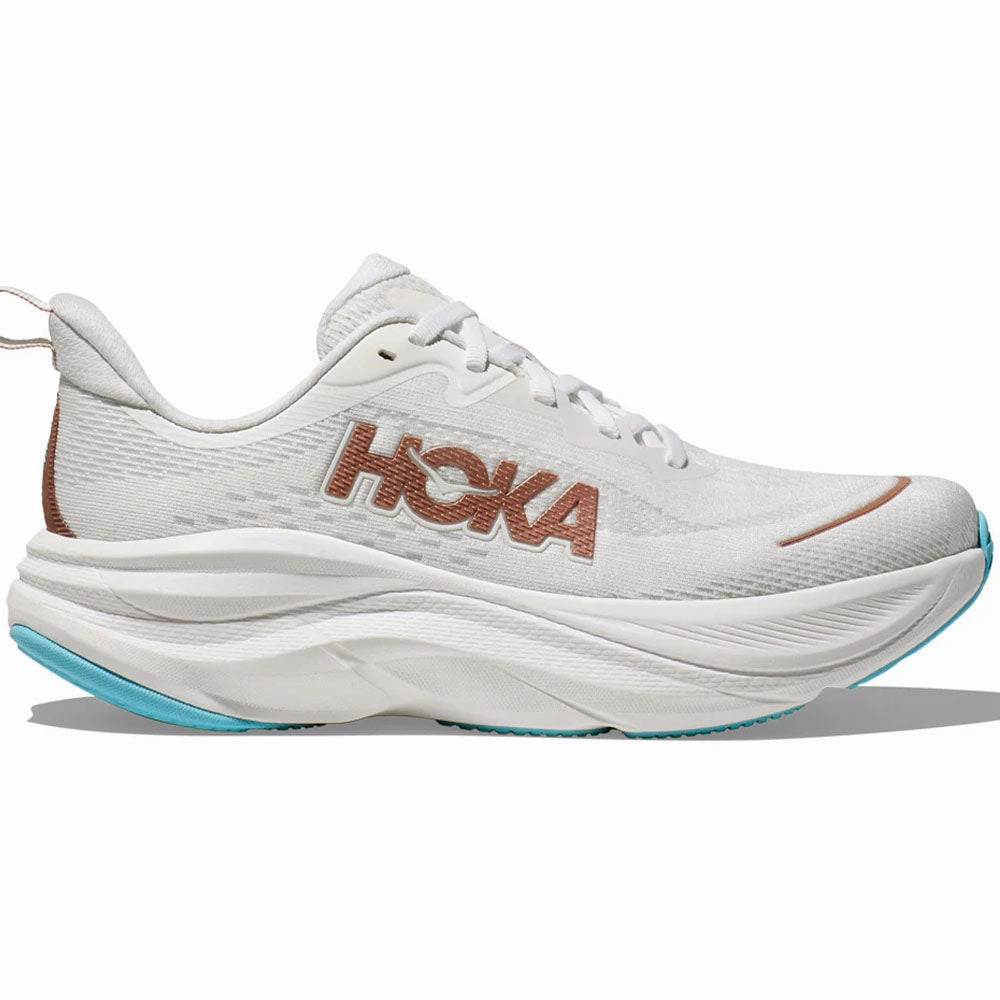 Women's Hoka Skyflow, Frost/Rose Gold, 8.5 B Medium Healthcare Discount