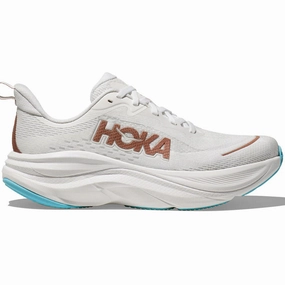 Women's Hoka Skyflow, Frost/Rose Gold, 8.5 B Medium Shoes In Memphis