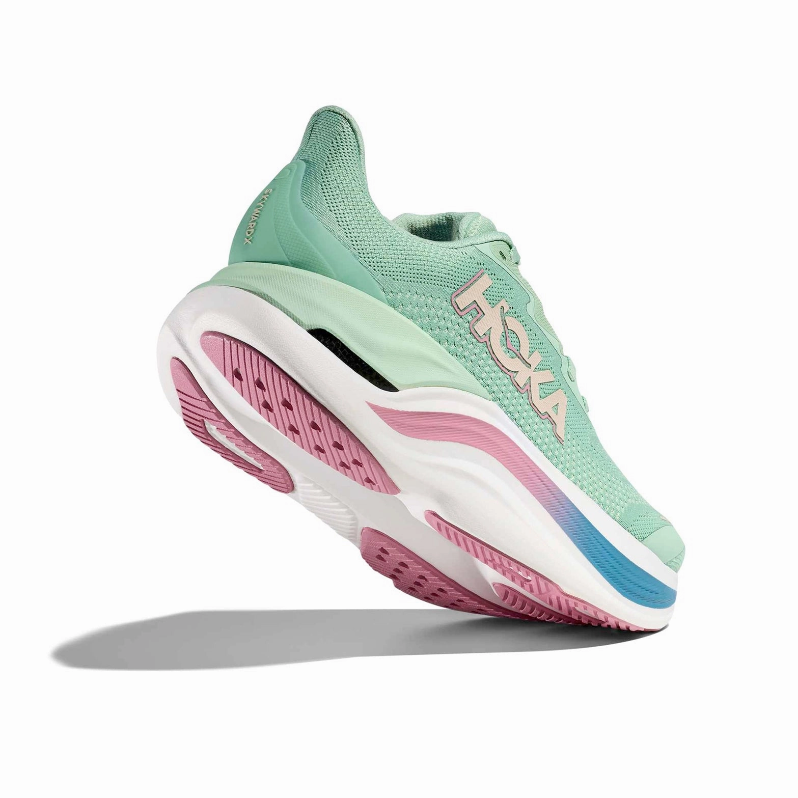 Women's Skyward X Running Shoes Jadeite / Dried Rose Best Shoes For Achilles Tendonitis