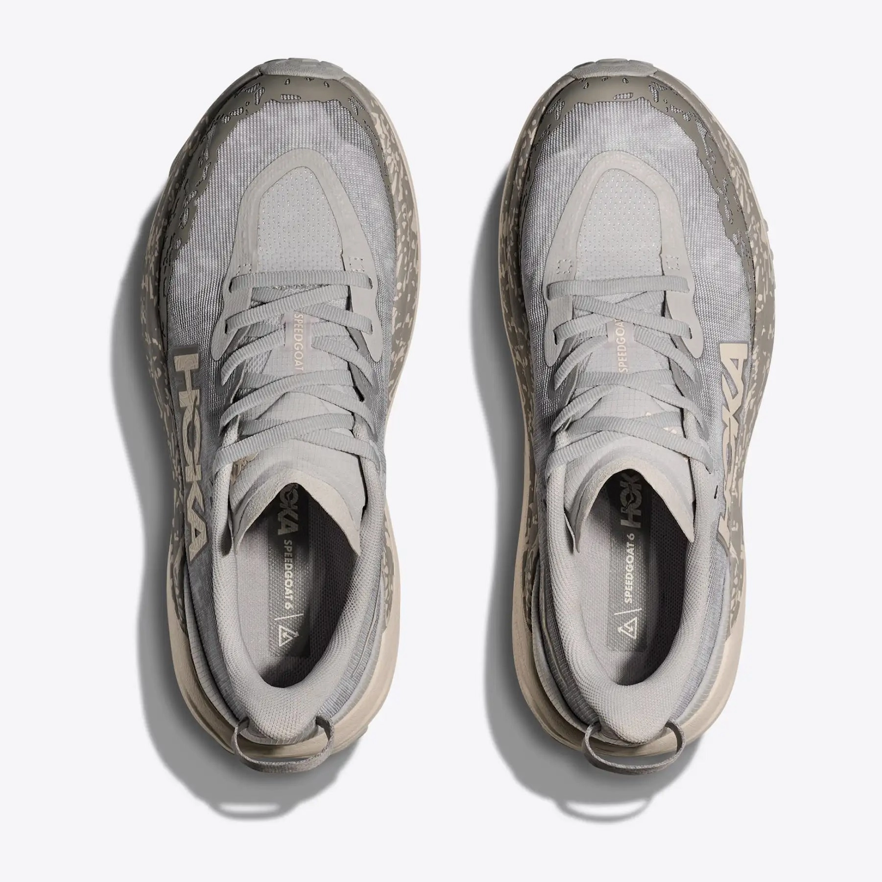 Women's Speedgoat 6 Trail Running Shoes Cosmic Grey / Alabaster Chula Vista