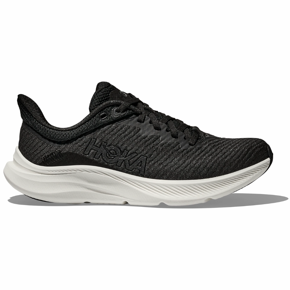 Hoka Solimar Black/White Running Sneaker (Women's) Shoes For Healthcare