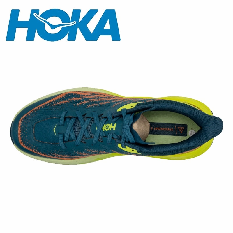 Best Shoes For Walking With Arch Support HOKA SPEEDGOAT 5 Men's Running Shoes Outdoor Trail Non-slip or Hiking / FREE Shipping