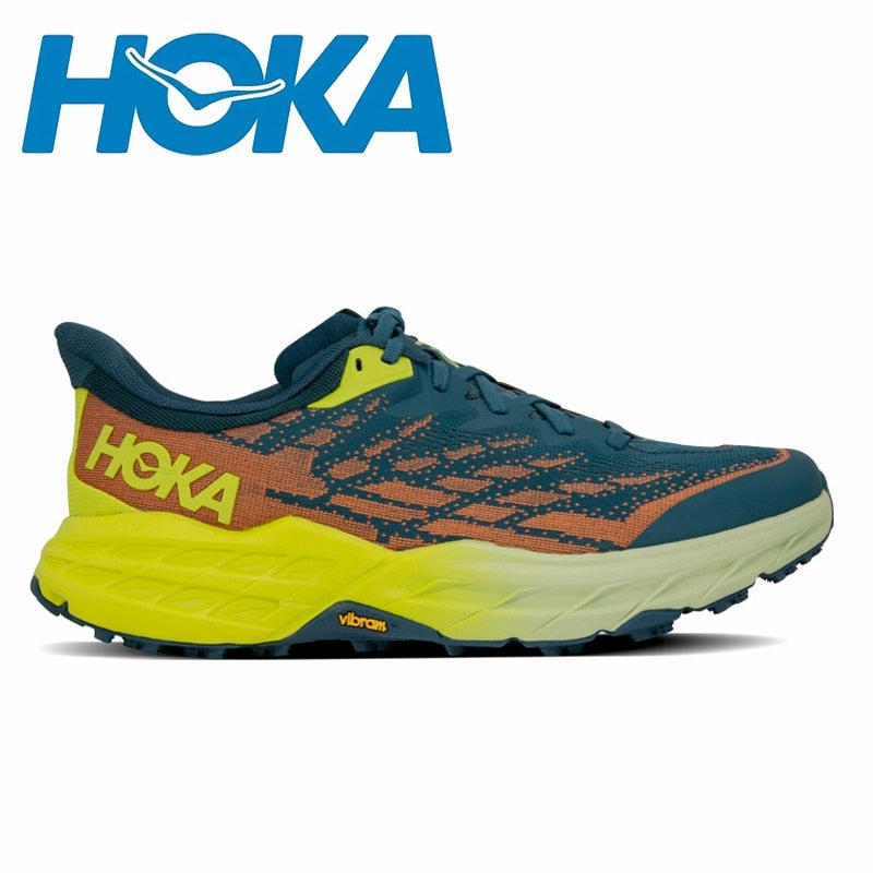 Best Shoes For Distance Running HOKA SPEEDGOAT 5 Men's Running Shoes Outdoor Trail Non-slip or Hiking / FREE Shipping