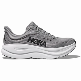 Best Shoes For Working Out Hoka Bondi 9 Galactic Grey/Stellar Grey Running Shoe (Men's)
