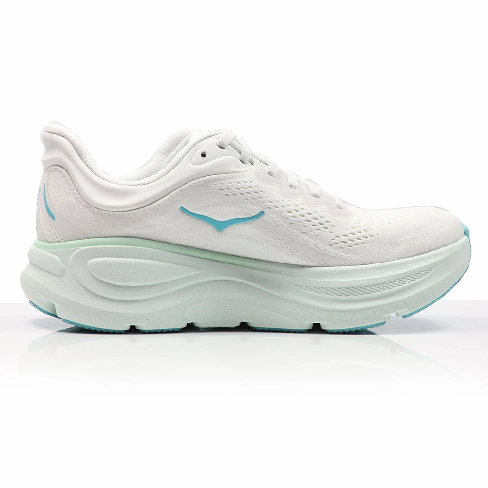 Ga Hoka One One Bondi 9 Women's Running Shoe - Frost/Cielo Blue
