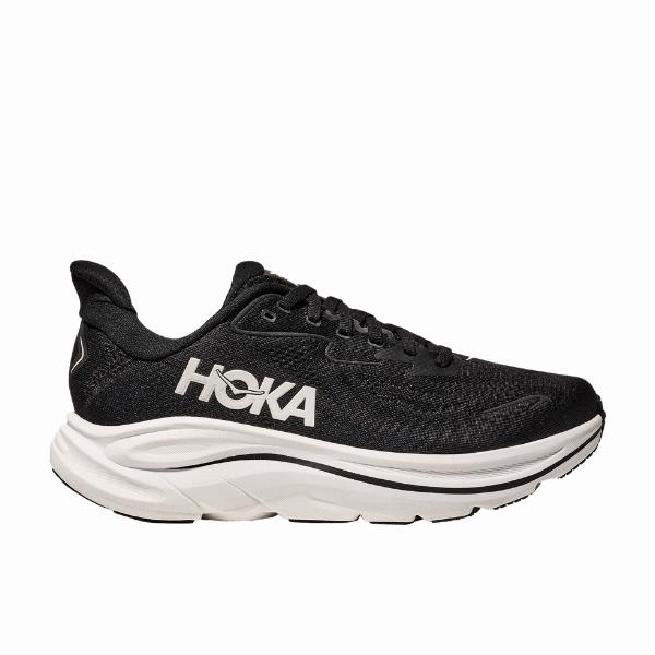 Hoka Women's Clifton 10 Black/White Shoes Philippine Price