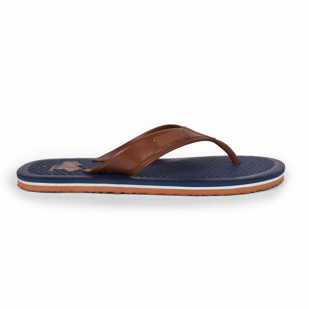 A-HA Casual Navy Blue Flip-Flops For Men HARRISON By Liberty Sliders Slides