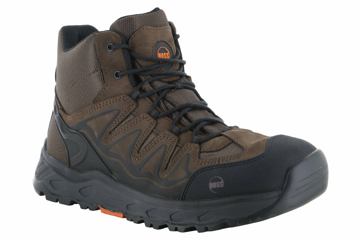 Army Hiking Boots Hoss Eric Hi Soft Toe Brown
