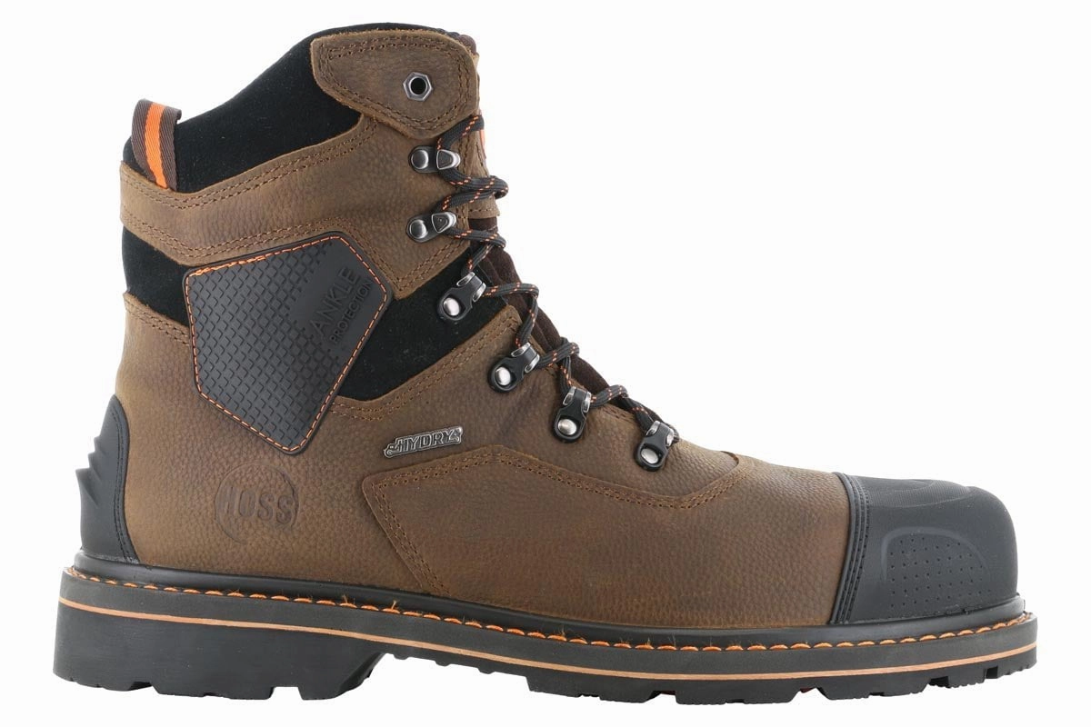 Hoss Range 6" Composite Toe Boot Hat And Boots