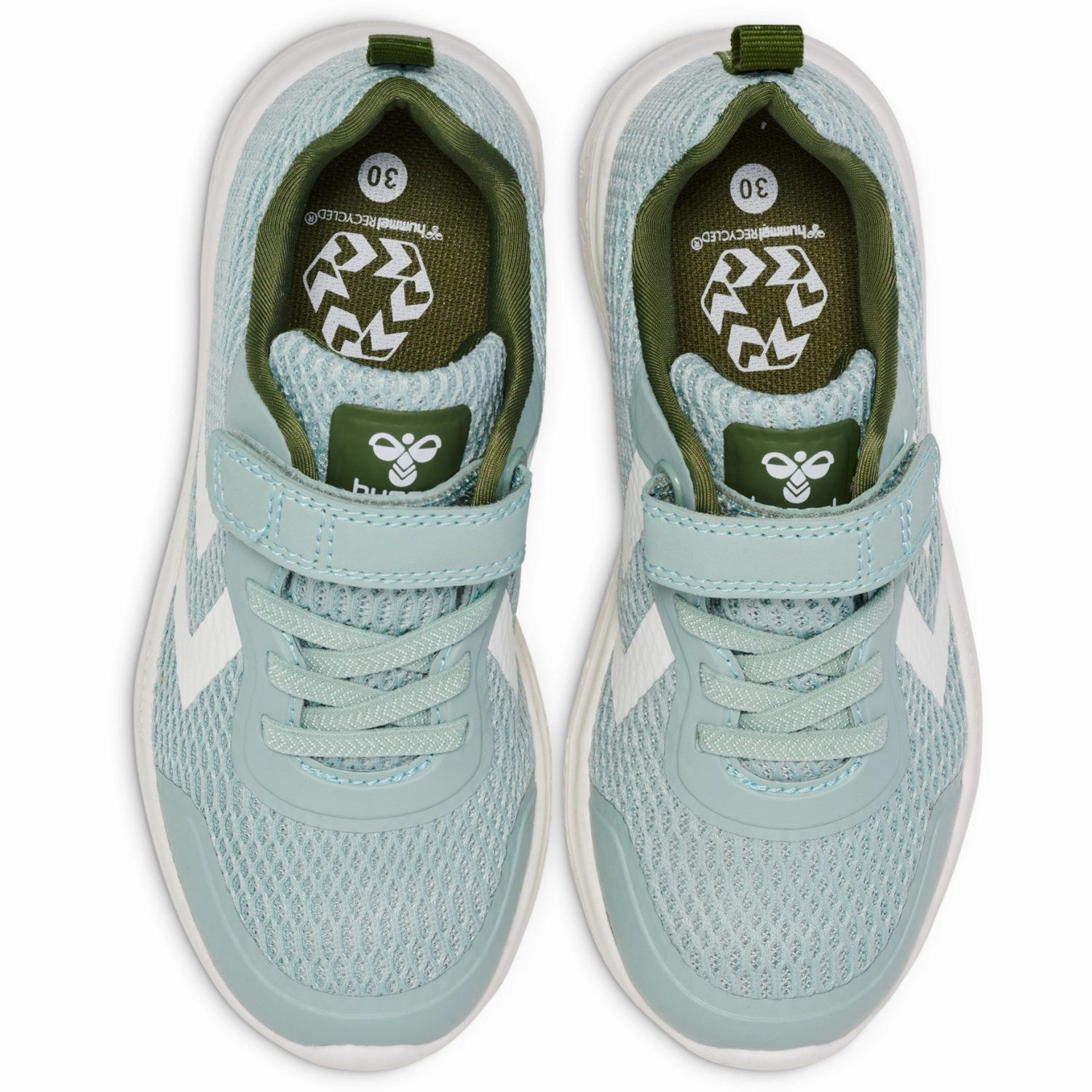 Hummel Olivine Actus Recycled Jr Sneakers White Walking Sneakers