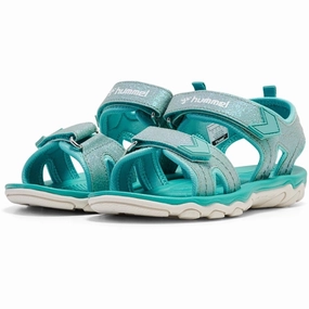 Hummel Sandal Glitter Blue Surf Hyperport Sandals